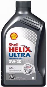 SHELL HELIX ULTRA PROFESSIONAL AM-L 5w30 1л, масло моторное